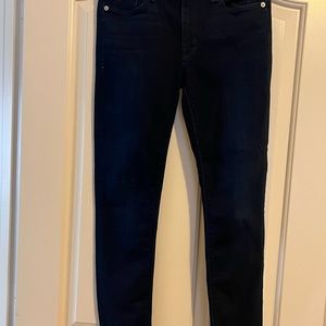 Hudson Jeans Nico Mid-rise Dark Jeans